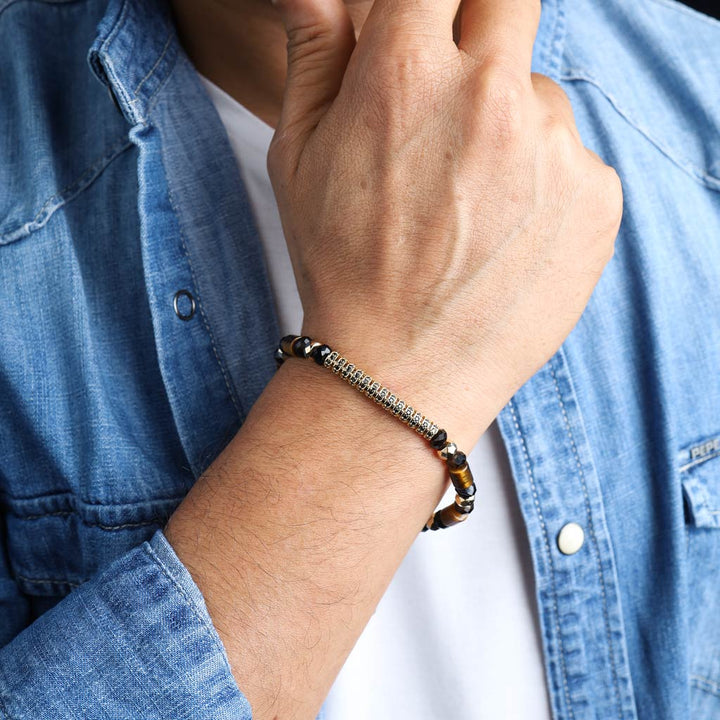 Men Tiger Eye Bracelet