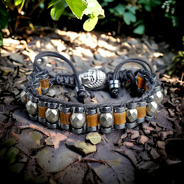 Pyrite Tiger Eye Bracelet