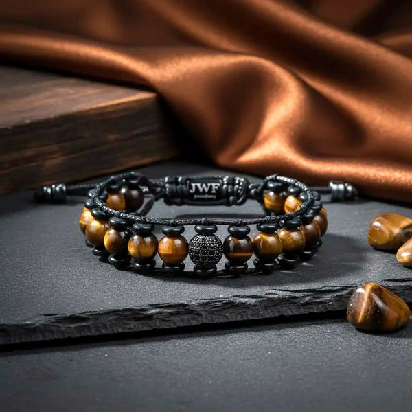 Unbridled & Unleashed Tiger Eye Obsidian Bracelet
