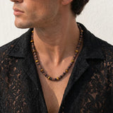 Reckoning Courage Tiger Eye Agate Necklace
