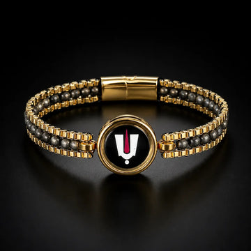 Blessed Prosperity | Wealth & Opportunity Bracelet (Balaji Pyrite)