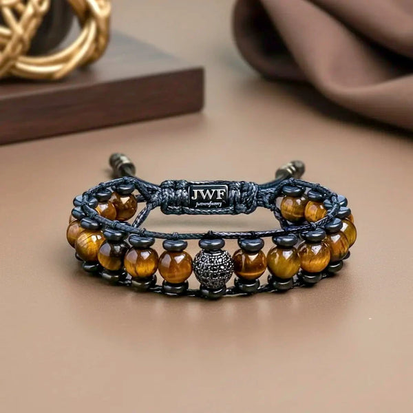 Unbridled & Unleashed Tiger Eye Obsidian Bracelet