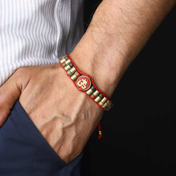 Unshackled Mind AUM Bracelet for Focus and Wise Decision