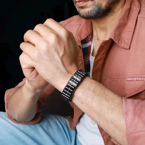 { Limited EDITION } Recognition Tiger Eye Agate WristBand Bracelet