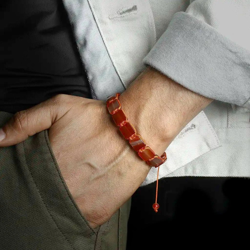 Trailblazer's Carnelian Bracelet For Number 9 | Mars-Driven Trailblazer's Carnelian Bracelet For Number 9 | Mars-Driven