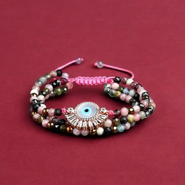 evil eye beaded bracelet