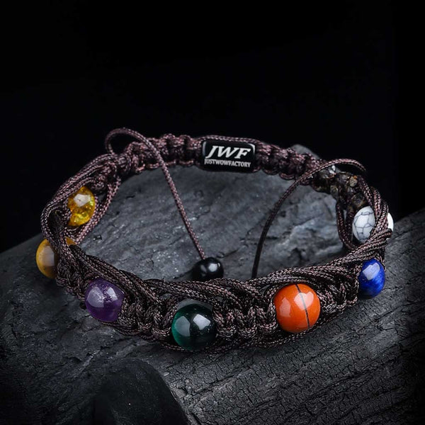 7 Chakra thread Bracelet