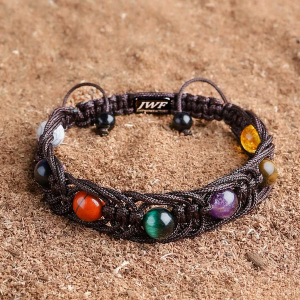 7 Chakra Indian Tribal Bracelet