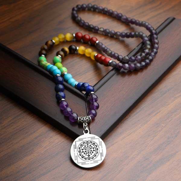 Sri Yantra Pendant Mala