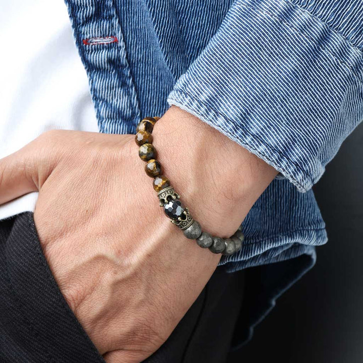 Tiger eye bracelet for Men