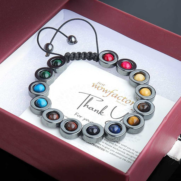 7 Chakra bracelet for men