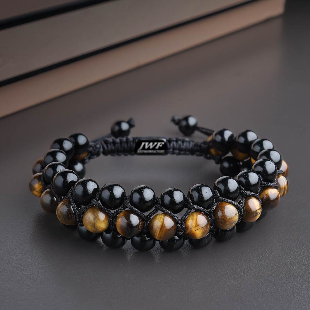 Tiger Eye Bracelet for Strength & Focus | JustWowFactory Tiger Eye Bracelet for Strength & Focus | JustWowFactory