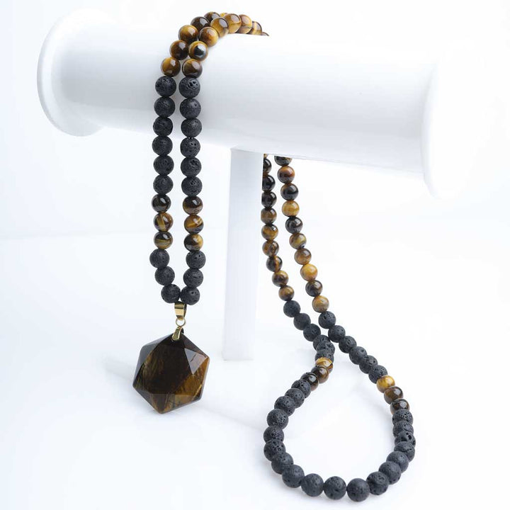 108 Tiger Eye Mala