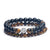 JWF™ Inspiring Good Karma  Aum Tiger Eye Agate Bracelet