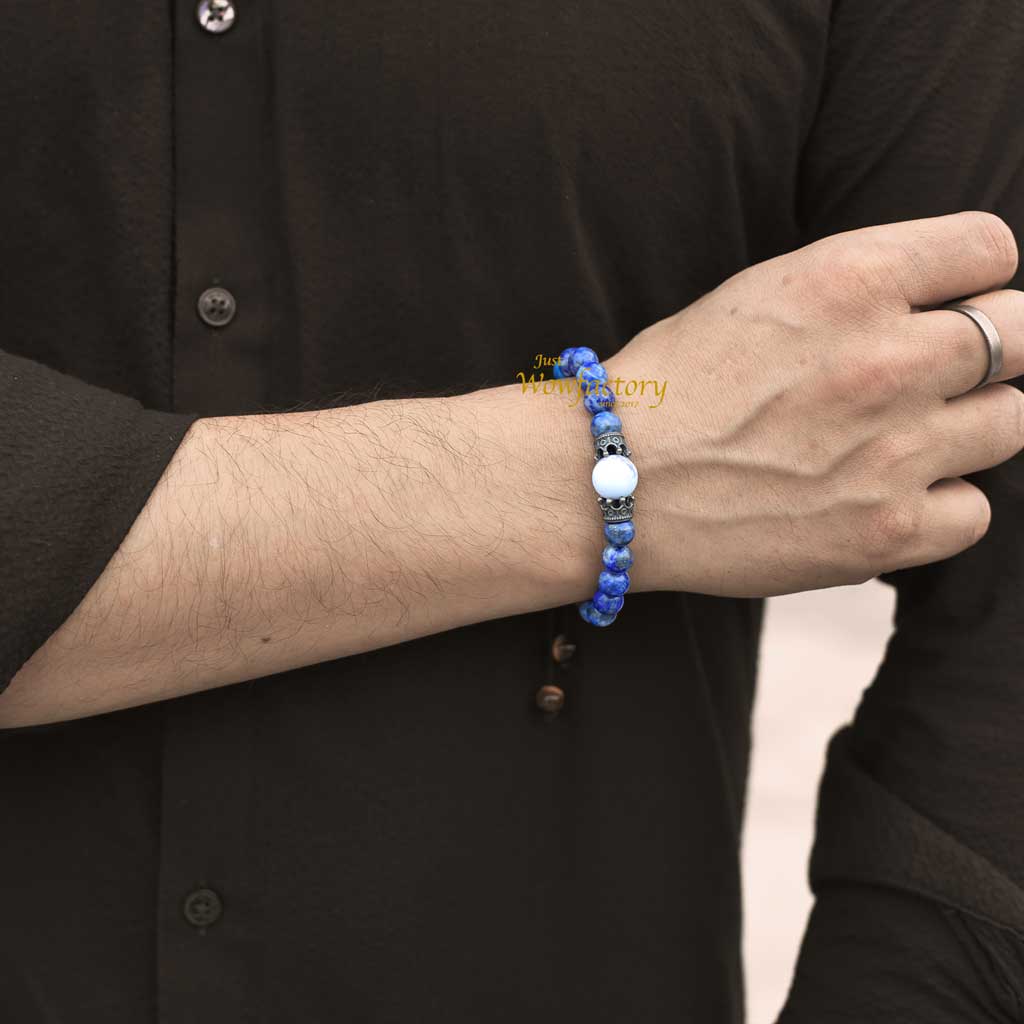 Empowering Wisdom Lapis Lazuli Bracelet