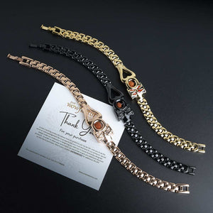 JWF™ End is New Beginning Mahadev Stainless Steel Bracelet