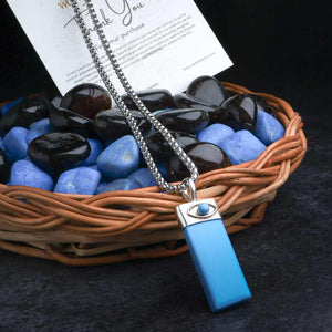 JWF™ Rising Above The Odds Turquoise Evil Eye Necklace
