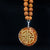 Exclusive Natural Sri Yantra Pendant With 108 Lava & Rudraksha bead Mala For Peace & Meditation
