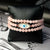 JWF™ Instilling Harmony & Love Evil Eye Rose Quartz Bracelet