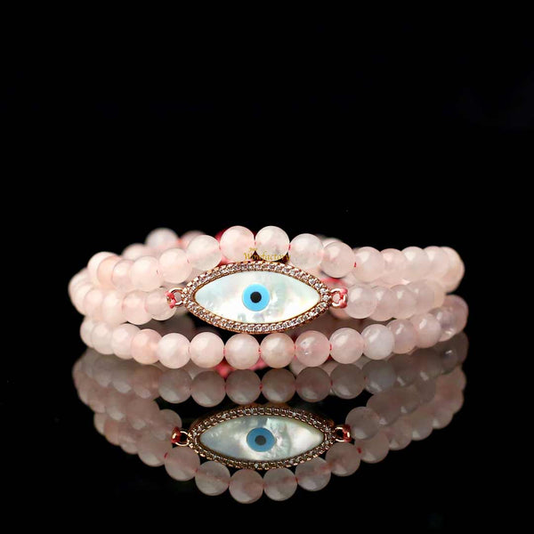 evil eye beaded bracelet