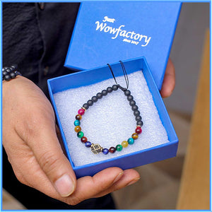 JWF™ "Admire Each other" Premium Couple 7 chakra Bracelet