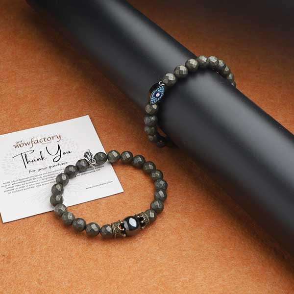 JWF™ No Hem and Haw Exclusive Pyrite Bracelet
