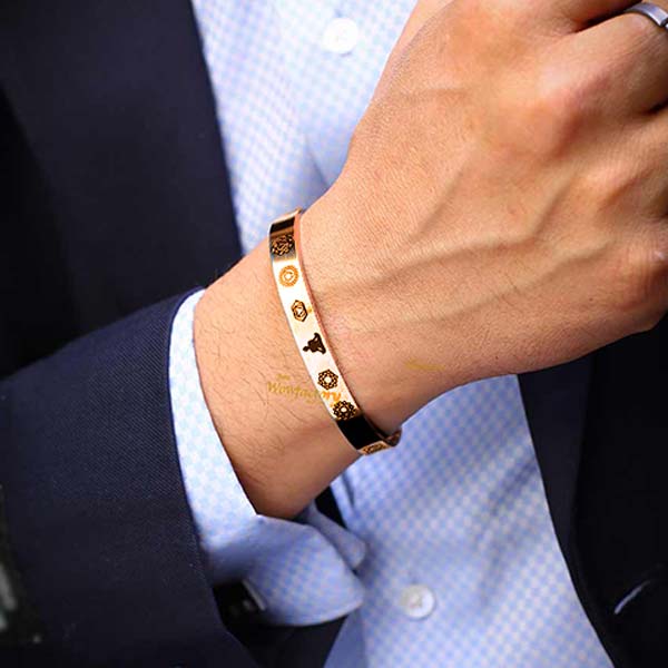 Men bangle gold