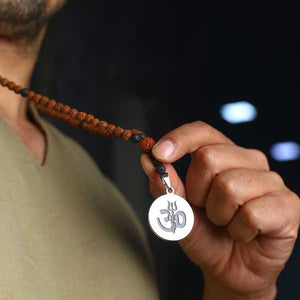 JWF™ Sauve & Eternal Mahadev 108 Rudraksha Lava Mala
