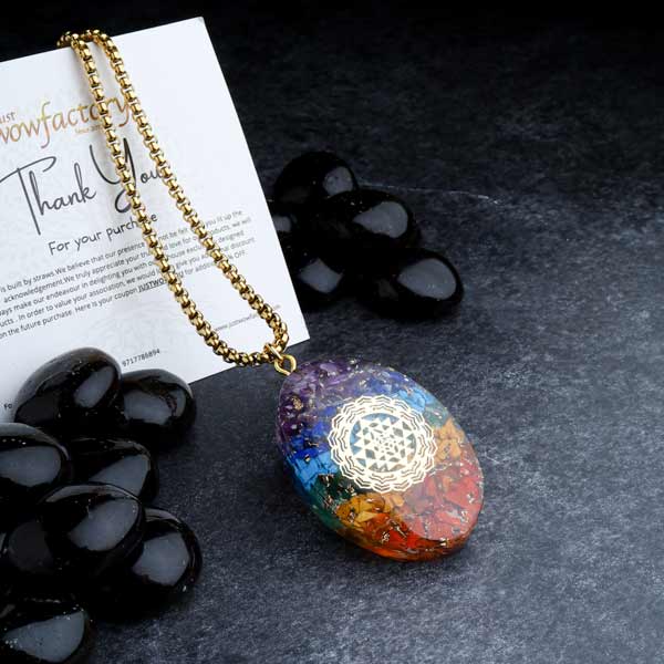 DIVINE 7 CHAKRA NECKLACE — Blossom Within