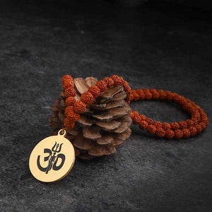 JWF The Mightiest of all Shiva 108 Rudrakhsa pendant mala