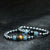 JWF™ Action Believer Hematite Obsidian Tiger Eye Stone Bracelet