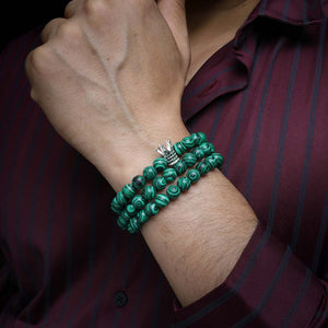JWF-Leap Of Faith Malachite Bracelet Mala