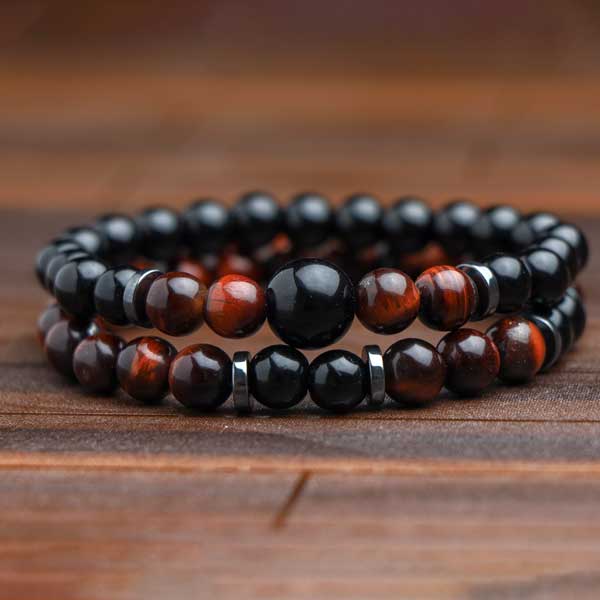 Agate bracelet for men