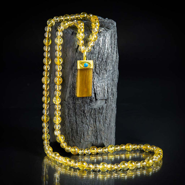 108 Citrine Mala