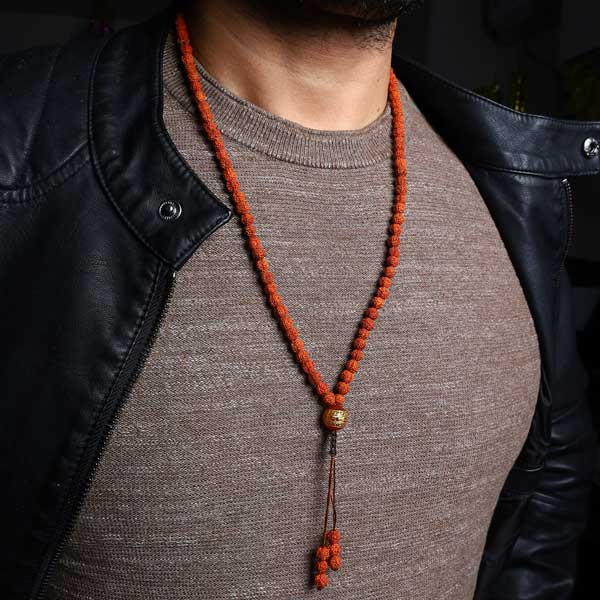 Redeemed Agony 108 Rudraksha Mala