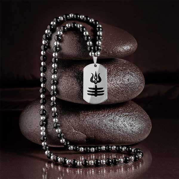 shiva pendant for men