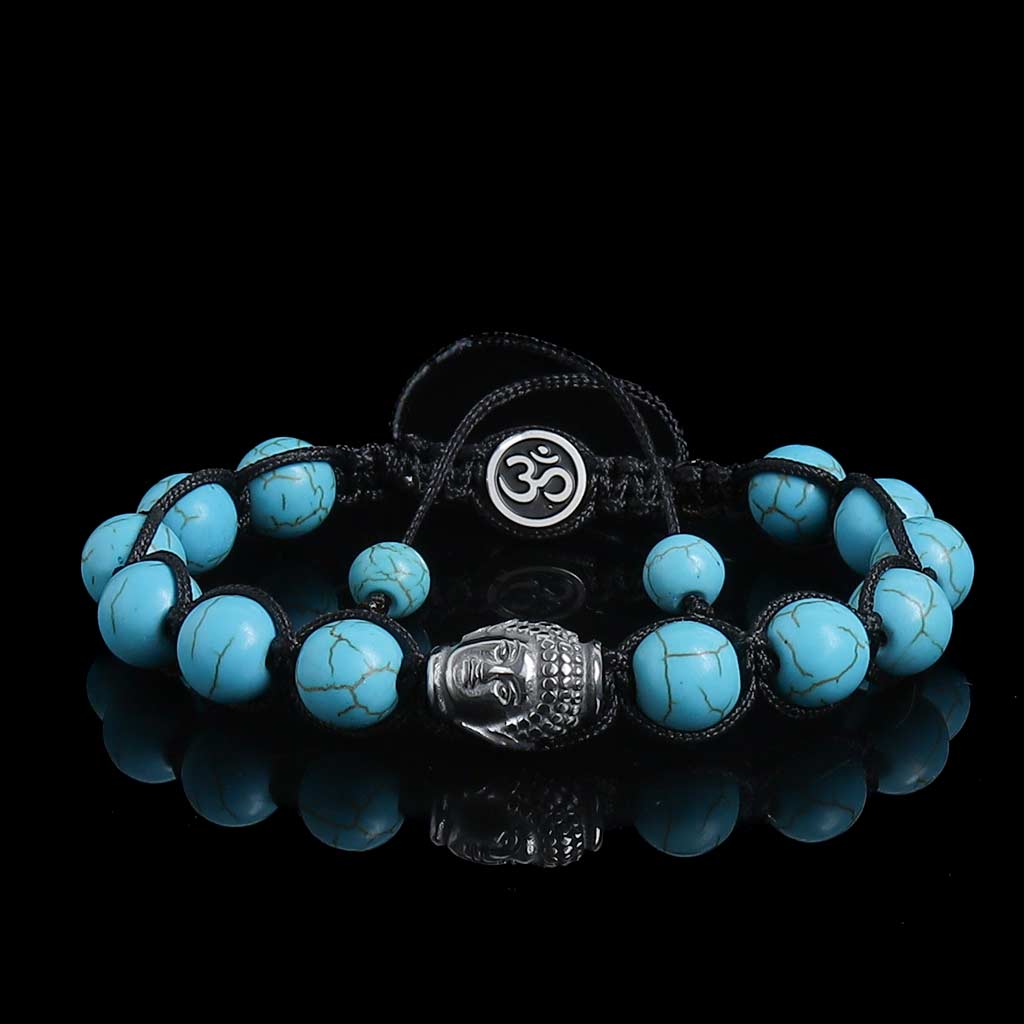 Buy Reiki Crystal Products Natural Turquoise with Evil Eye Bracelet  Combination Charm Bracelet 10 mm Beads Charged By Reiki Grand Master   Vastu Expert at Amazonin